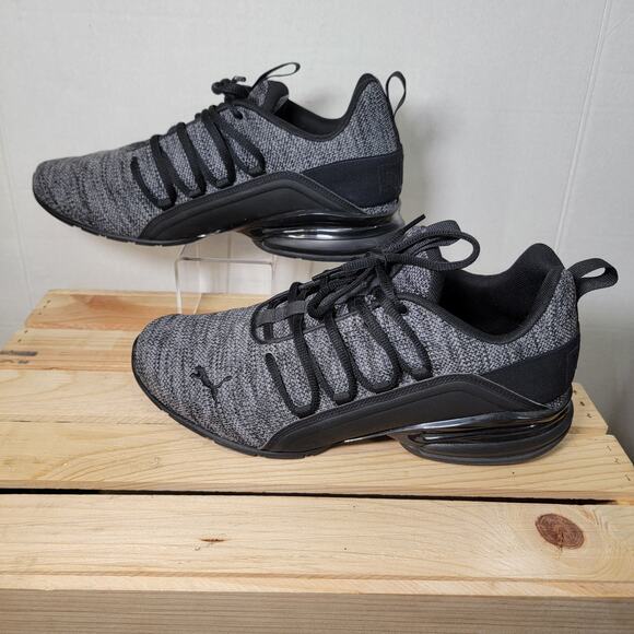 Puma Black Soft Foam+ Comfort Athletic Shoes - Size 10 - Picture 3 of 6